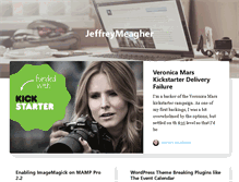 Tablet Screenshot of jeffreymeagher.com